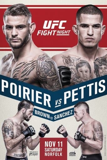 Movie poster for UFC Fight Night 120: Poirier vs. Pettis
