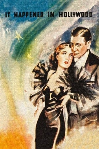 Movie poster for It Happened in Hollywood