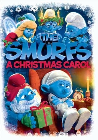 Movie poster for The Smurfs: A Christmas Carol