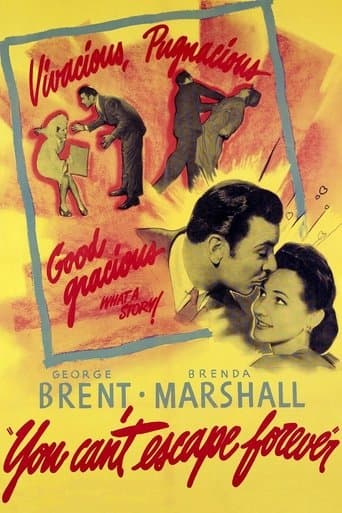 Movie poster for You Can't Escape Forever