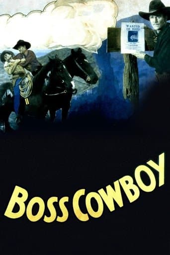 Movie poster for The Boss Cowboy