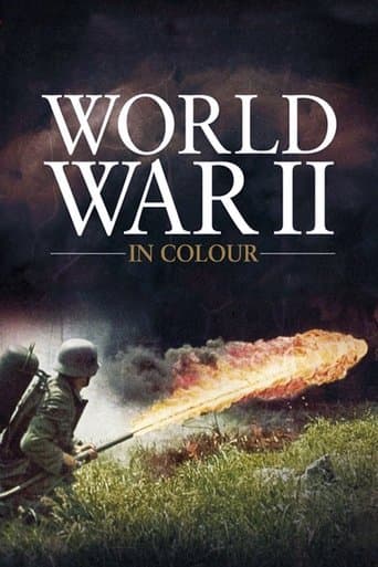 Movie poster for World War II in Colour