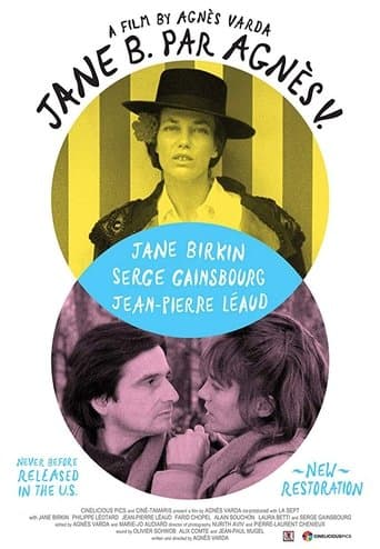 Movie poster for Jane B. by Agnès V.