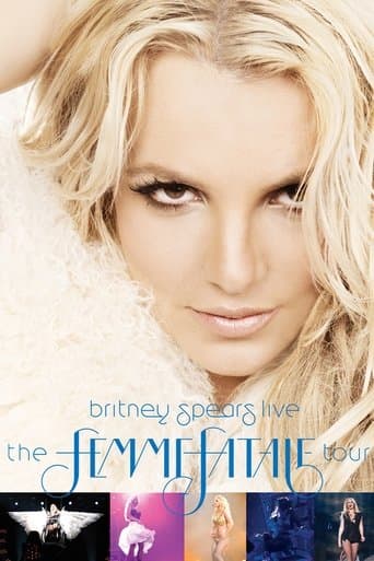 Movie poster for Britney Spears - Live The Femme Fatale Tour