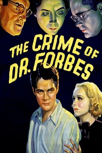 Movie poster for The Crime of Dr. Forbes