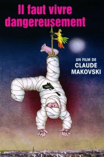 Movie poster for One Must Live Dangerously