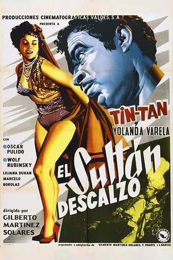 Movie poster for El sultán descalzo