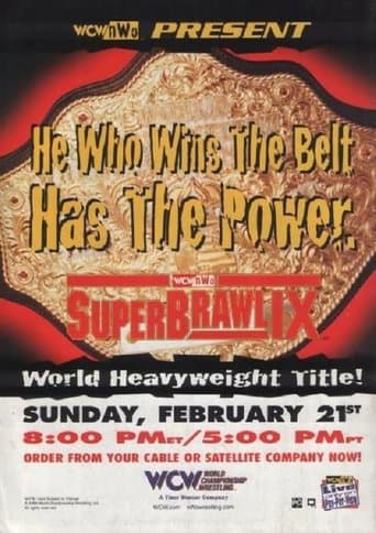 Movie poster for WCW SuperBrawl IX
