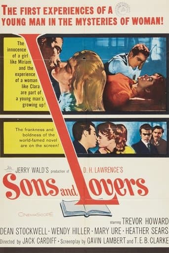 Movie poster for Sons and Lovers