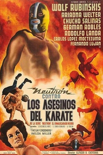 Movie poster for Neutron Battles the Karate Assassins