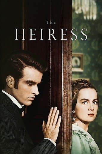 Movie poster for The Heiress