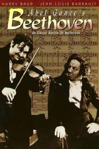 Movie poster for The Life and Loves of Beethoven