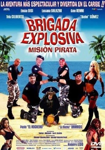 Movie poster for Brigada Explosiva: misión pirata
