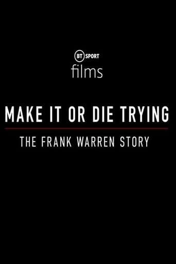 Movie poster for Make It or Die Trying: The Frank Warren Story