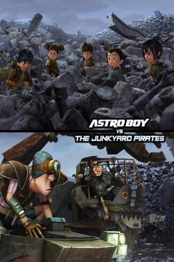 Movie poster for Astro Boy vs The Junkyard Pirates