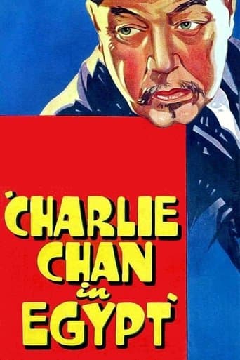 Movie poster for Charlie Chan in Egypt