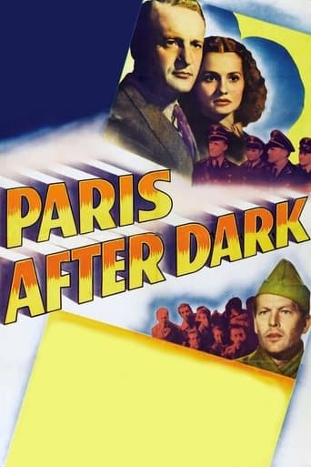 Movie poster for Paris After Dark