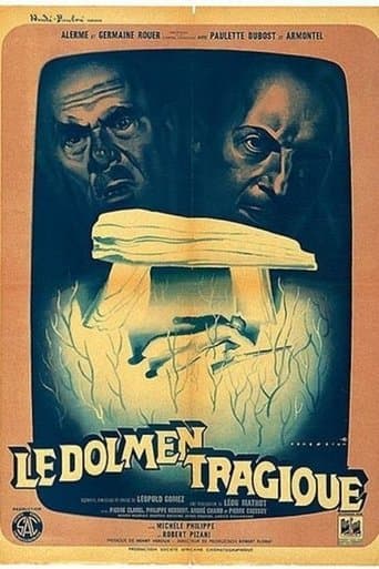 Movie poster for Le dolmen tragique