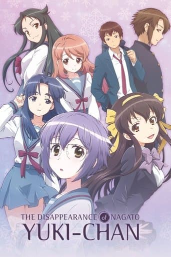 Movie poster for The Disappearance of Nagato Yuki-chan