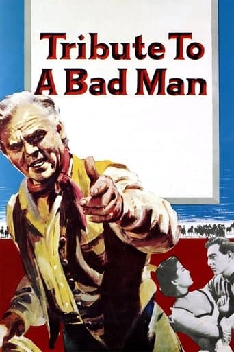 Movie poster for Tribute to a Bad Man