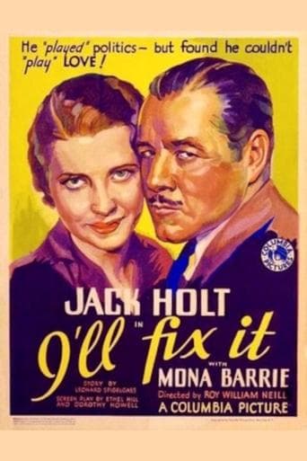 Movie poster for I'll Fix It