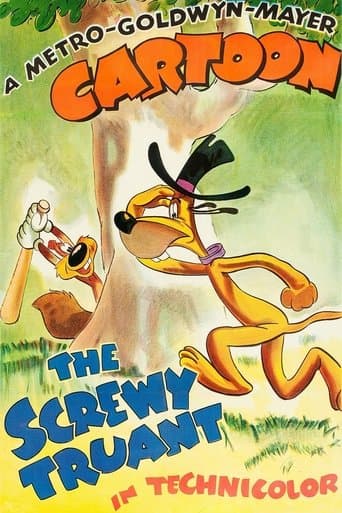 Movie poster for The Screwy Truant