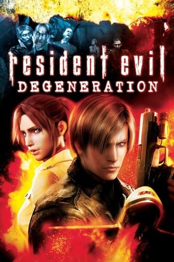 Movie poster for Resident Evil: Degeneration