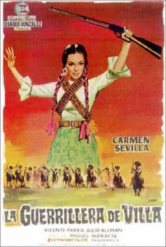 Movie poster for La guerrillera de Villa