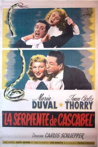 Movie poster for La serpiente de cascabel