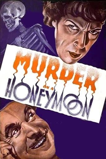 Movie poster for Murder on a Honeymoon
