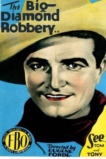 Movie poster for The Big Diamond Robbery