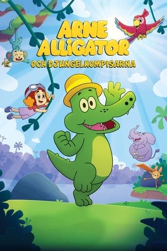 Movie poster for Arne Alligator och djungelkompisarna