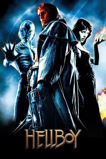 Movie poster for Hellboy