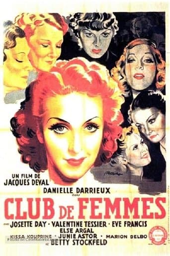 Movie poster for Club de femmes