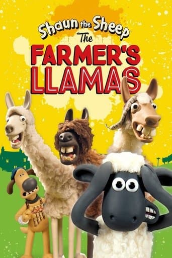 Movie poster for Shaun the Sheep: The Farmer's Llamas