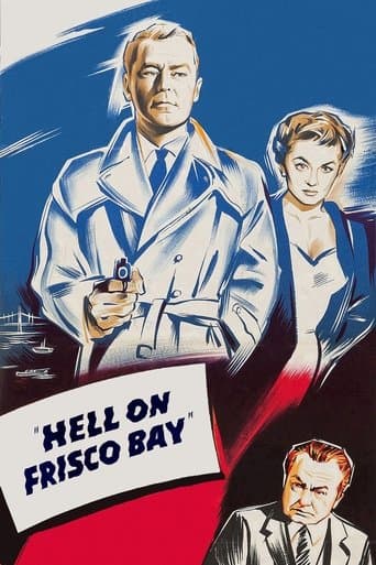 Movie poster for Hell on Frisco Bay