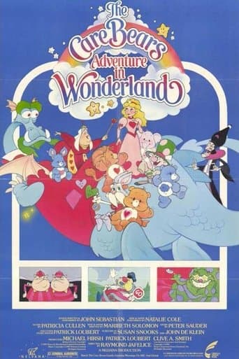 Movie poster for The Care Bears Adventure in Wonderland