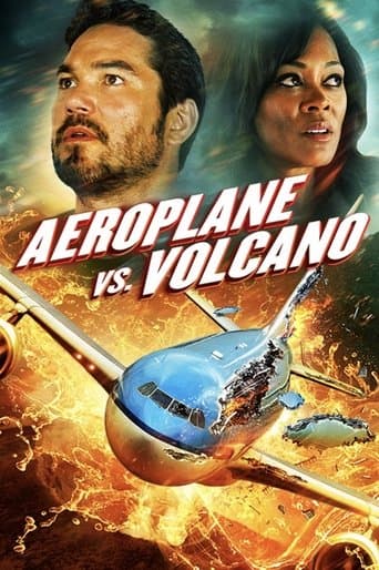 Movie poster for Airplane vs Volcano