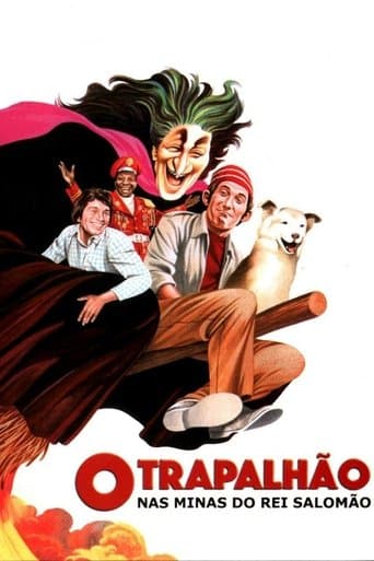 Movie poster for O Trapalhão nas Minas do Rei Salomão