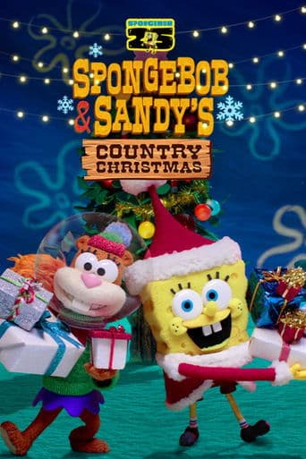 Movie poster for SpongeBob & Sandy's Country Christmas