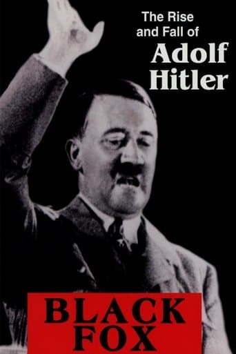 Movie poster for Black Fox: The Rise and Fall of Adolf Hitler