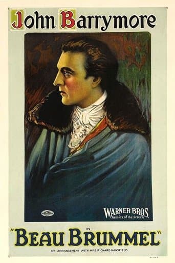 Movie poster for Beau Brummel