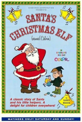 Movie poster for Santa's Christmas Elf (Named Calvin)
