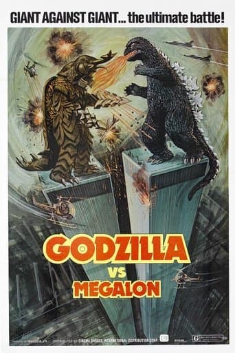 Movie poster for Godzilla vs. Megalon