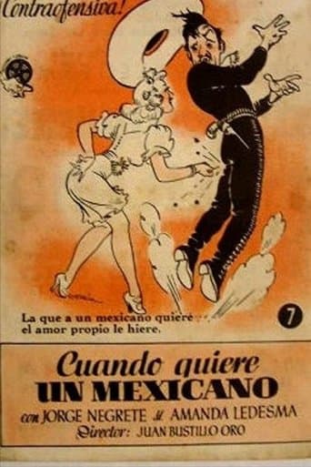 Movie poster for Cuando quiere un mexicano