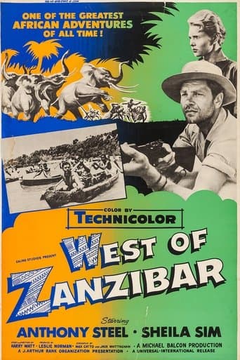 Movie poster for West of Zanzibar