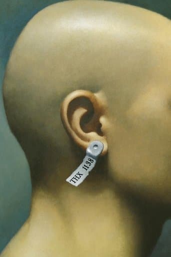 Movie poster for THX 1138
