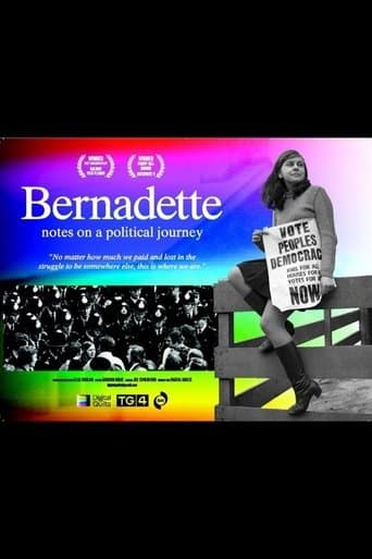 Movie poster for Bernadette: Notes on a Political Journey