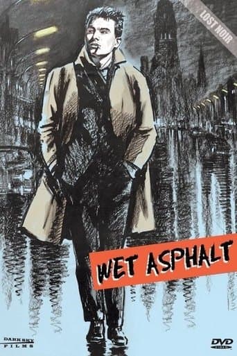 Movie poster for Wet Asphalt