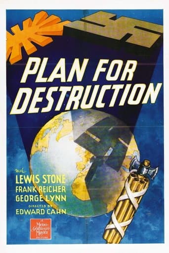 Movie poster for Plan for Destruction